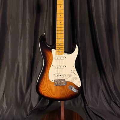 2017 Fender Custom Shop 1956 Stratocaster Journeyman Relic – Roasted Canadian Black Ash image 1