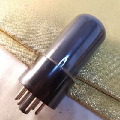 NU National Union 6V6GT/G tNOS AT1000 TESTED Vacuum Tube greyglass Rare WWII era Beam Power 6V6 1942-1946 image 9