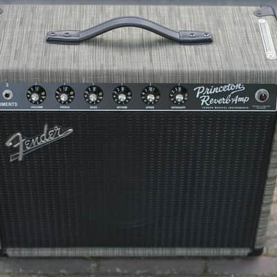 Fender Limited Edition 65 Princeton Reverb, Creamback - Chilewich Charcoal image 3