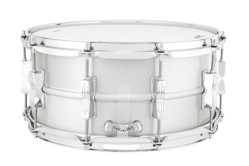 Ludwig LA654BM Acrolite 6.5x14" 10-Lug Aluminum Snare Drum with P86C Strainer image 3