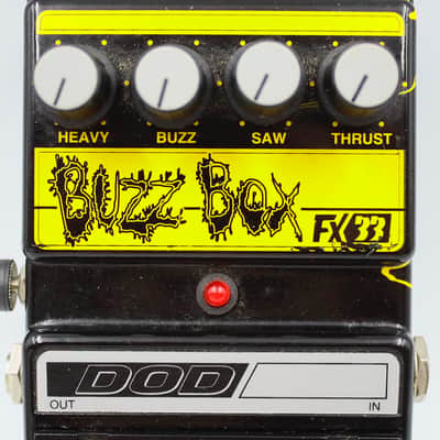 DOD FX33 Buzz Box Fuzz Distortion Guitar Effect Pedal 796680 image 3