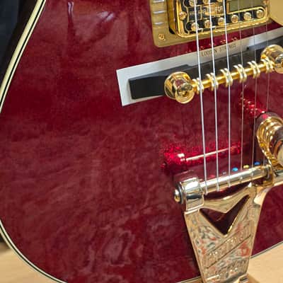 Gretsch G6129TG-59VS Jet with Bigsby 2026 - Red Sparkle Gold Hardware image 8