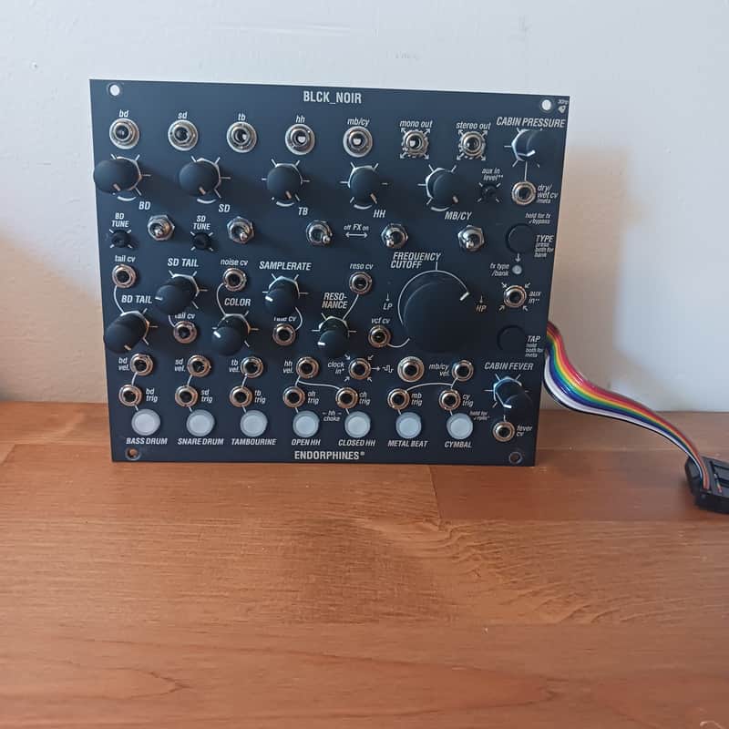 Endorphin.es Blck_Noir Eurorack Synth Module 2018 - Present - Black image 1