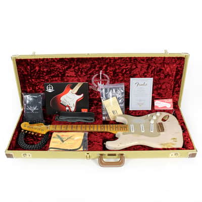 Fender Custom Shop Limited Edition Golden '50s 1954 Stratocaster in Dirty White Blonde image 11