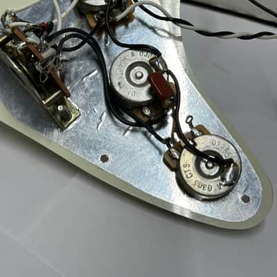 Fender Stratocaster Pre-wired Pickguard American Standard Strat Single-Coil Pickups 016730 NECK & MIDDLE and GFS BRIDGE PU for Electric Guitar Fully Loaded Set USA CTS Knobs Switch Wiring Custom 51993 image 7