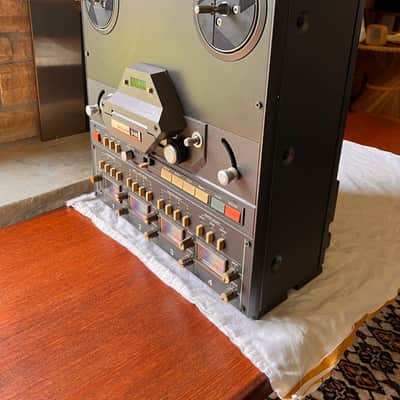TASCAM 34B 1/4" 4-Track Reel to Reel Tape Recorder 1989 - 1997 - Black image 2