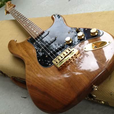 Fender Walnut Strat 1982 Natural Walnut w/Original Tweed Case! image 1