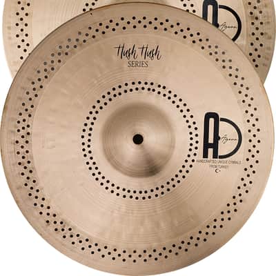 Agean Cymbals 13" Hush Hush Hi-hat image 3