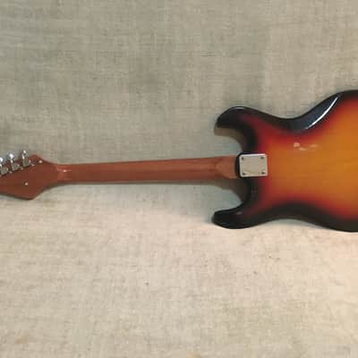 1960's Norma EG 413-3T Sunburst Finish Triple Pickup Vintage | Reverb