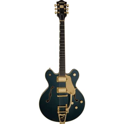 Gretsch Broadkaster LX Center Block with String-Thru Bigsby Cadillac Green - Semi Acoustic Guitar image 1