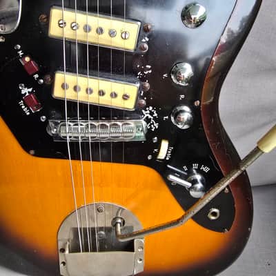 Hüttl - Beat Star German Vintage E-Guitar 1965 (similar to Höfner) image 6