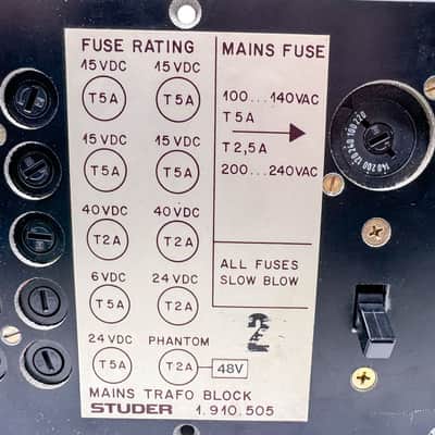 Studer alimentatore A900 1.910.505 image 2