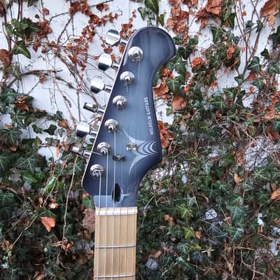 Wilhelm Guitars Custom Handmade HSS Strat Solid Body Electric Guitar "Silverburst" image 3