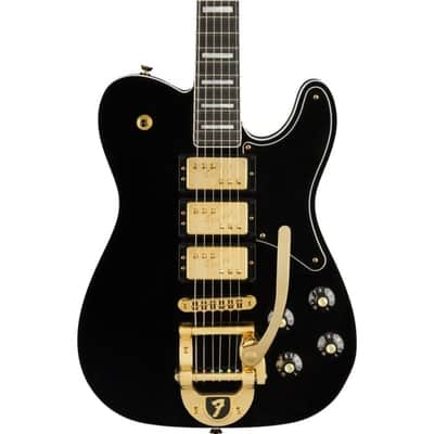 FENDER Troublemaker Tele Custom With Bigsby Black 2021 image 2