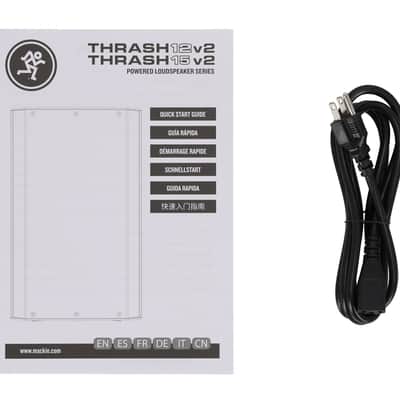 Mackie Thrash15 v2 15" 1300w Powered Active DJ PA Speaker w/Bluetooth Thrash15v2 image 9