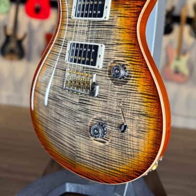 PRS Custom 24 "10 Top" Wood Library Spec - Rosewood Neck - Burnt Maple Leaf image 7