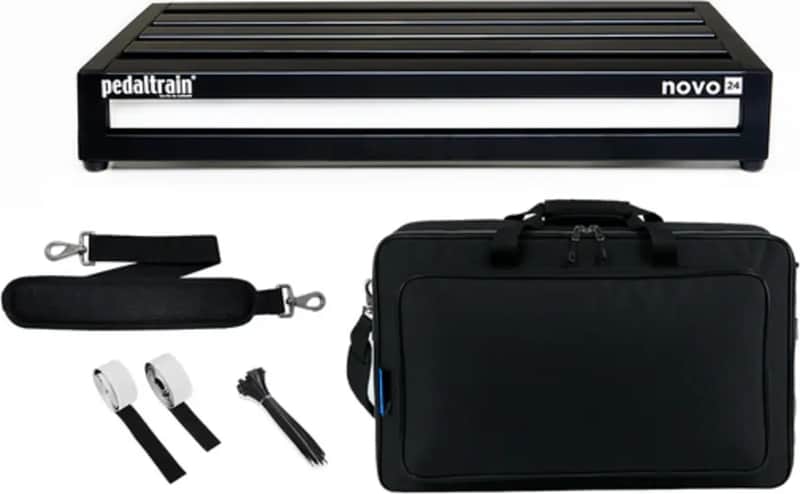 Pedaltrain Novo 24 Pedalboard, 24" x 14.5" w/ Softcase image 1