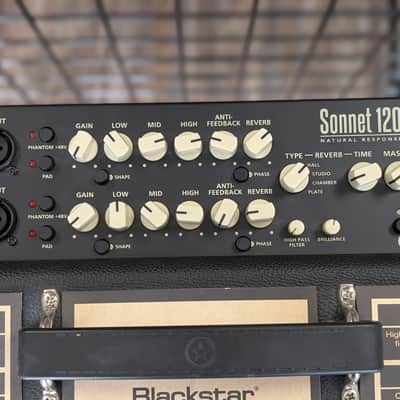 Blackstar Sonnet 120 120W Acoustic/Vocal Amp with Bluetooth – NOS image 3