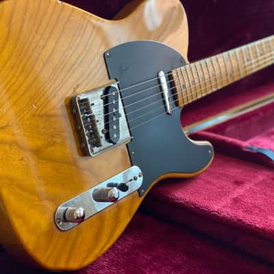 Fender Japan Vintage 1990 Telecaster 1952 Reissue FujiGen A-Serial Aged Natural Ash & Hardcase image 4