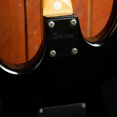 Ibanez EX350 Black Electric Guitar Made in Korea 1991 Pre-Owned image 14