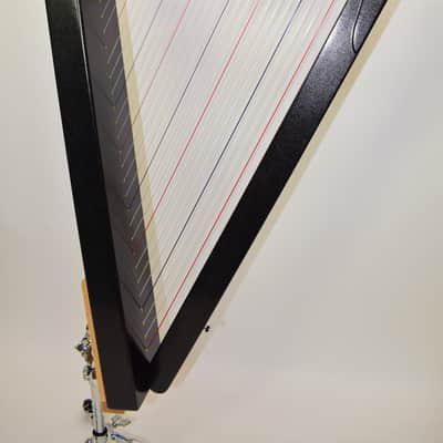 Rees Harps Fullsicle Harp, 26 Strings, With LR Baggs Pickup System, Metallic Black Finish image 2