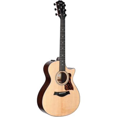 Taylor 312ce V2 Grand Concert Acoustic-Electric Guitar (with Case), Natural image 7
