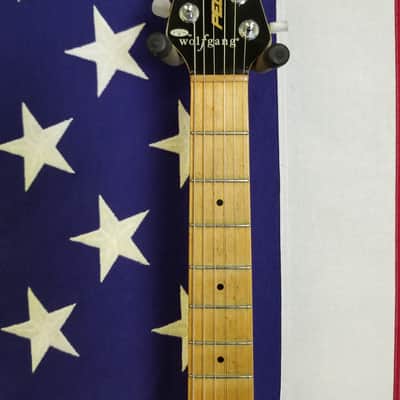 1998 Peavey Wolfgang Archtop Standard - Made In USA - Flame Maple Top - Original Case image 5