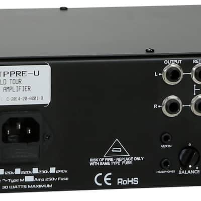 Eden WTPRE World Tour Pro Bass Guitar Preamp Rack | Reverb