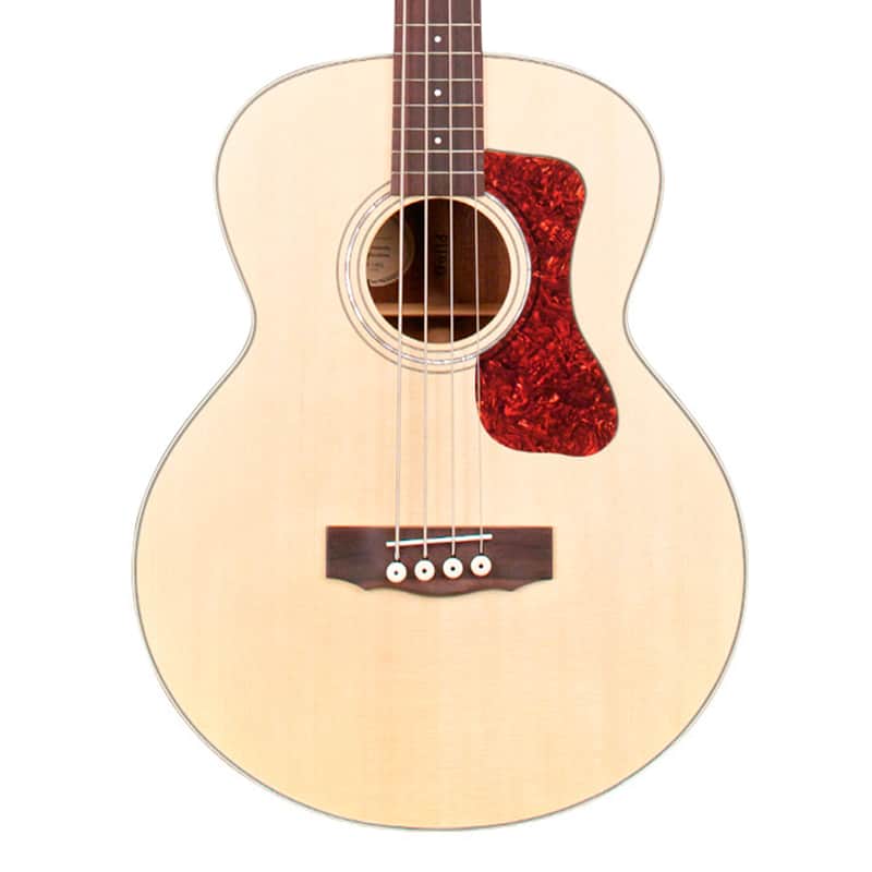 Guild B-140E Jumbo Acoustic/Electric Bass - Natural image 1