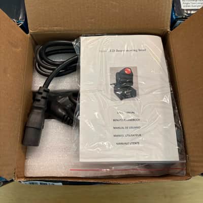 6x Lixada 60W LED RGBW DMX512 Beam Stage Light T4W9 image 2
