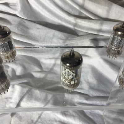 Original Röhren-Set *Tubes* aus Echolette NG51 *Telefunken*Valvo ECC83 /82 image 8
