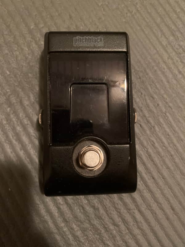 Immagine Korg Pitchblack Chromatic Guitar/Bass Tuning Pedal 2010s - Black - 1