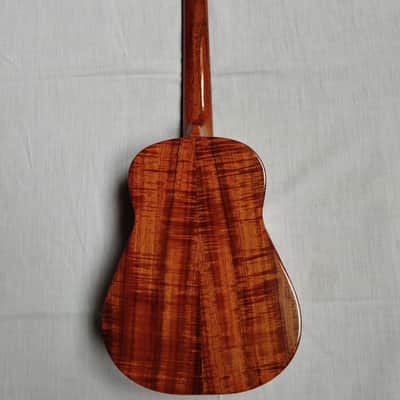 1998 G String Tenor Ukulele Hawaii Derek Shimizu Solid Koa Slotted Head w/ Case image 2