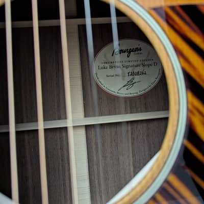 Bourgeois Luke Bryan-T/S Signature, w/case, setup review, shirt & shipping image 3