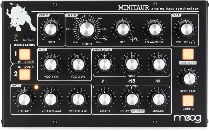 Moog Minitaur Analog Bass Synthesizer image 1