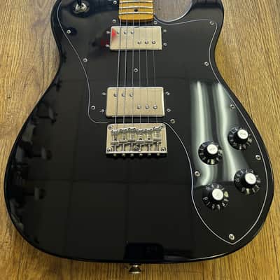 FENDER SQUIER CLASSIC VIBE 70'S TELECASTER DELUXE MAPLE NECK BLACK 2022 (USED) image 3