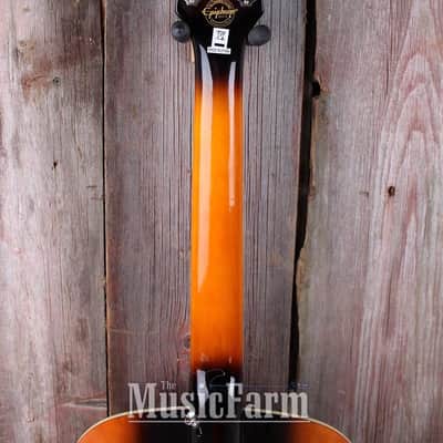 Epiphone Limited Edition EJ200 Artist Acoustic Guitar Jumbo Vintage Sunburst image 9