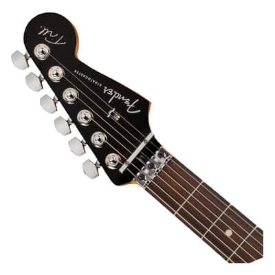 Fender Tom Morello Stratocaster - Black w/ Rosewood FB image 4