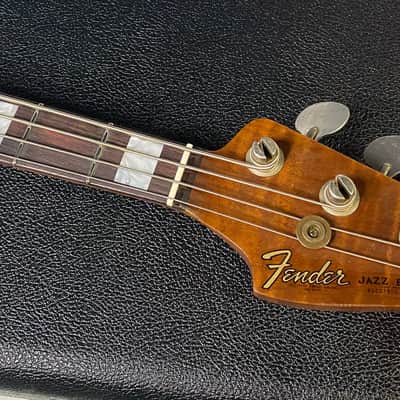NEW! Fender Artisan Maple Monster Burl Jazz Bass Relic AAA Rosewood - Roasted AA Flamed Maple Neck - Honey Burst Finish - 9.3lbs - Authorized Dealer - G06940 image 5