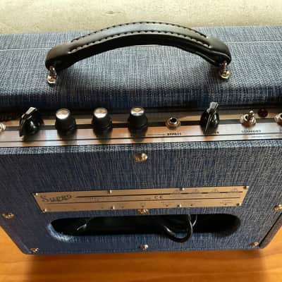 Supro 1605R '64 Reverb 5-Watt 1x8" Guitar Combo 2017 - Present - Blue Rhino image 2