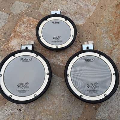 THREE PACK TWO Roland PDX-8 + ONE PDX-6 Dual Trigger Mesh Head V Drum Pad PDX8 image 1