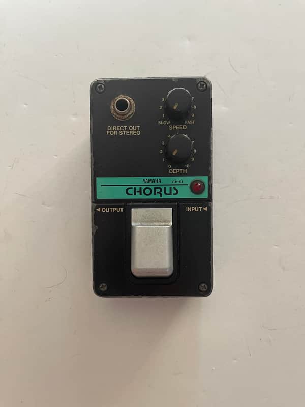 Yamaha CH-01 Stereo Analog Chorus Vibrato Vintage Guitar Effect Pedal MIJ Japan image 1