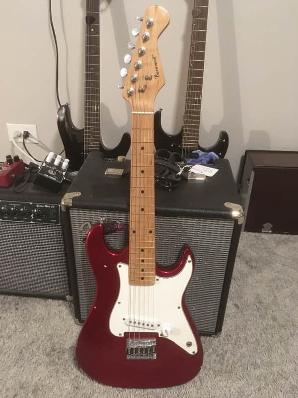 Burswood Mini electric guitar image 1
