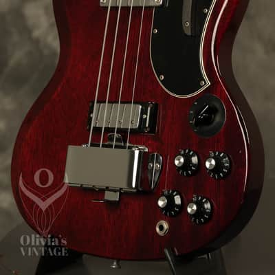 all original 1969 Gibson EB-3 Bass Cherry image 5