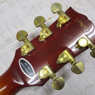 Greco 1977 EG800CR Les Paul Custom Ebony Fretboard Used Electric Guitar MIJ image 8