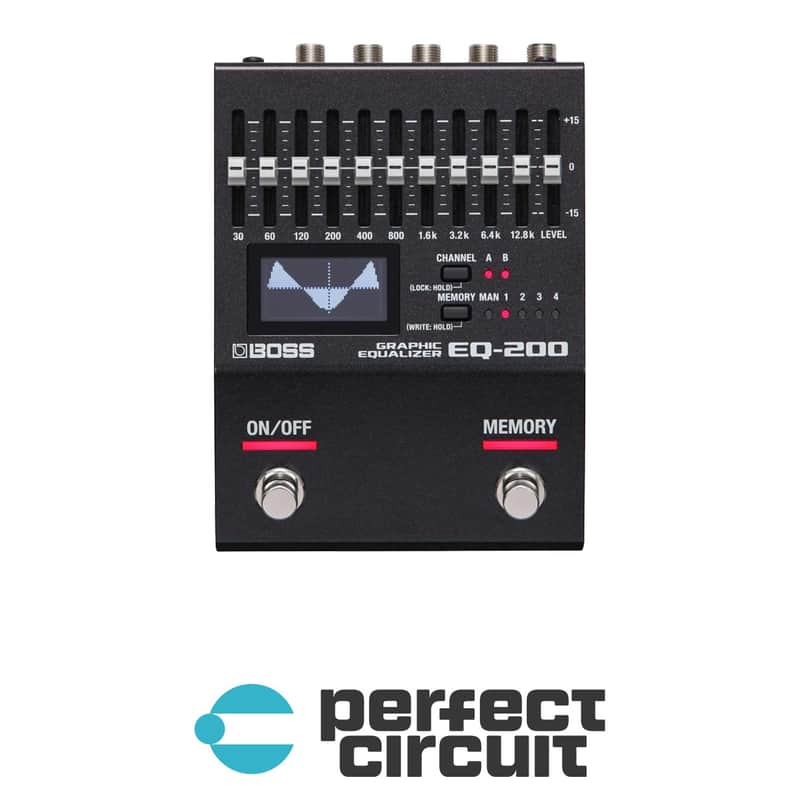Boss EQ-200 Graphic Equalizer EQ Pedal image 1