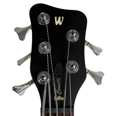 Warwick Corvette Rock Bass 5-String 2013 - Black image 9