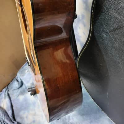 Vintage 1975 Epiphone FT-120 Japan Norlin Pro Setup New Strings Soft Shell Case image 7