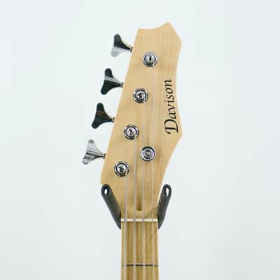 Used AS/IS Davison Vintage Sunburst 4-String Electric Bass Guitar - Very Good Condition image 3