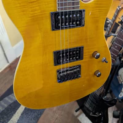 Fender Special Edition Custom Telecaster FMT HH - Amber Electric Guitar image 3